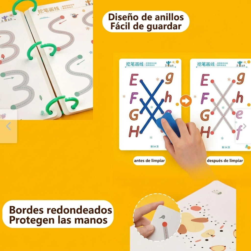 CUADERNO MONTESSORI INTERACTIVO DE LEON
